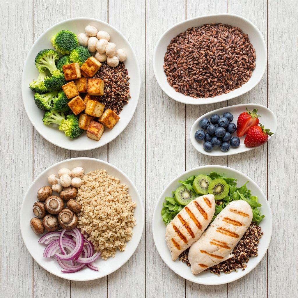 Overview of holistic nutrition with whole foods and natural ingredients